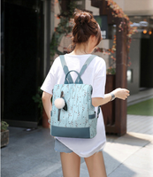 Sac à dos pour femme en tissu Oxford tendance, nouveau style, sac à main décontracté pour femme, sac d'école pliable pour une utilisation en extérieur