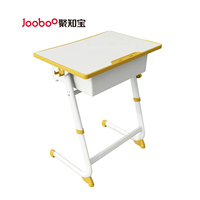 Vente en gros de meubles d'école bureau d'étudiant à hauteur réglable bureau d'école en plastique mobilier de salle de classe pour la maternelle