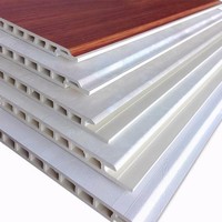 Panneau mural moderne en PVC alvéolé, étanche, sans joint, grand format, décoratif, ignifuge, isolant thermique, suspendu, pour usage domestique