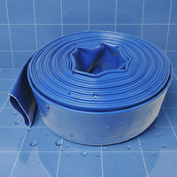 Tuyau plat en PVC résistant à l'usure pour l'agriculture et l'industrie du drainage, anti-UV, haute pression, durable, longueur personnalisable