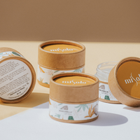 Emballage en tube en papier kraft sans plastique pour cosmétiques, baume alevres, déodorant, aliments, le, cafe en grains.