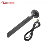 Antenne à base magnétique 2,4 GHz RG174 2 m SMA mâle pour la couverture du routeur WiFi