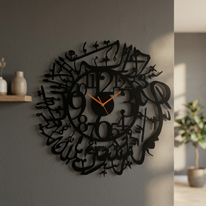 Modern Metal <b>Wall</b> <b>Clock</b> Abstract Geometric Design <b>Silent</b> Quartz Analog Irregular Shape Living Room Decor - Product Image 4