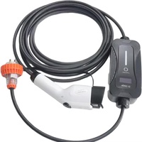Câble de chargeur EV réglable 3,5 KW, chargeur SAE J1772, prise de type 1, chargeur EV portable pour voiture électrique