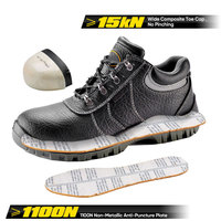 Chaussures de sécurité basses à embout d'acier, antidérapantes, imperméables, pour hommes, pour la construction