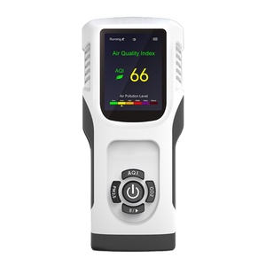 Moniteur de qualité de l'air portable pour intérieur, détecte CO2, TVOC, PM2.5/PM10/particules, testeur d'indice de qualité de l'air (AQI) - Product Image 5