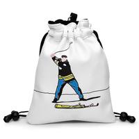 Nouveautés : Sac d'accessoires de golf personnalisé avec logo, fermeture à cordon, pochette pour balles de golf, pochette pour objets de valeur de golf