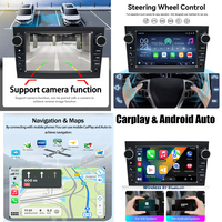 Autoradio LELV 7 pouces avec système Linux pour Opel Para Astra MerivaVectra, écran partagé, navigation stéréo, Android Auto, lecteur vidéo