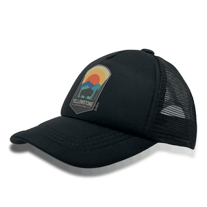 Sombreros de camionero de lona de espuma de Parque Nacional bordados de 6 paneles ligeros clásicos gorros Unisex deportivos informales para exteriores de marca personalizada - Product Image 5