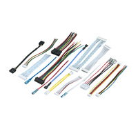 Kawat Terminal kustom pengganti untuk JST TE MOLEX 0.8 1.0 1.25 1.5 2.0 2.54mm Pitch 1/2/3/4/5/6/7/8/40pin kabel Jumper