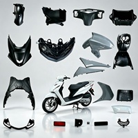 Pièces ABS pour moto Linhai FY CYGNUS SYM Oil to Electric CYGNUS-X 4ème génération, carénage complet avec peinture au four