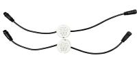 Transformateur LED étanche IP67 de classe 2, mini format rond, AC110V 240V DC12V 20W 1.67A, diamètre 48*22mm, pour éclairage de bande LED CCTV