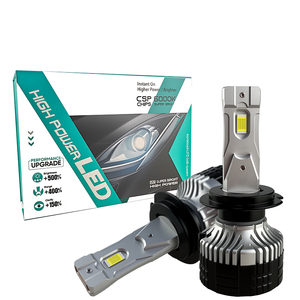 Potentes Faros Delanteros LED para Automóvil de 160 W y 160000 lm, Lentes de Proyector H1 H7 H11 H4, 6000 K, Canbus, 24 V, Bombilla LED 9005 9006 H15 - Product Image 1