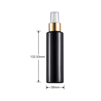 Flacon pulvérisateur portable transparent en PET de 120 ml, anti-fuite, à fine brume, en plastique, pour cosmétiques, parfums et soins capillaires