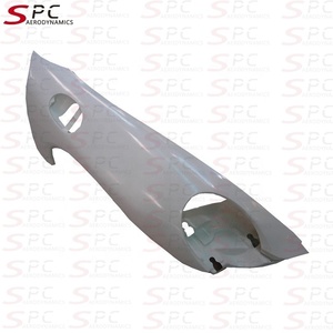 Guardabarros delantero de parachoques delantero SPC 997 Looks para Porsche 986 <span class=keywords><strong>996</strong></span> Tuning Body Kit para Porsche <span class=keywords><strong>Boxster</strong></span> 1997-2004 911 1998-2004 - Product Image 6