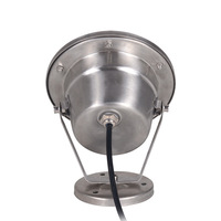 Luz LED subacuática de acero inoxidable de 9W RGB 12V 24V lámpara de fuente subacuática IP68 Luz de fuente de agua