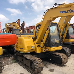 Mini pelle sur chenilles Komatsu PC60 d'occasion au meilleur prix 6 tonnes avec moteur de pompe parfait et boîte de vitesses EPACE 4 tonnes modèle PC60 de haute qualité - Product Image 5