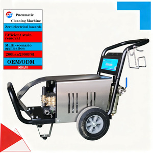 Nouvelle nettoyeuse <span class=keywords><strong>haute</strong></span> <span class=keywords><strong>pression</strong></span> pneumatique 2900 PSI avec débit d'<span class=keywords><strong>eau</strong></span> de 4 GPM, construction métallique, 9,5 HP - Product Image 2