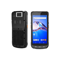 PDA Industrial Resistente con Android 10, Terminal de 5.5 Pulgadas, Lector de Códigos QR 2D, RFID, GPS Certificado, Escáner de Códigos de Barras para Inventario
