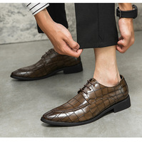 Chaussures Oxford faites à la main de haute qualité pour hommes, chaussures plates décontractées, chaussures d'affaires, nouvelle mode, chaussures Derby à lacets, baskets confortables pour hommes