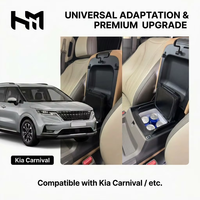 Réfrigérateur à compresseur spécifique au châssis KA4 pour Kia Carnival, 12V DC, intégré à la console, congélateur/réfrigérateur 3,2L -6°C, refroidissement rapide