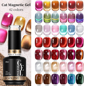 <span class=keywords><strong>Esmaltes</strong></span> de Uñas en Gel Magnético Ojo de Gato BORN PRETTY <span class=keywords><strong>PRO</strong></span> 15ml, Esmalte en Gel Ojo de Gato Brillante en Tonos Pastel, Admite OEM, Logo y Botella Personalizados Gratis - Product Image 1