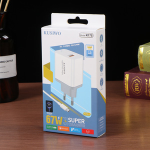 Tùy Chỉnh Bán Lẻ Bao Bì Hộp Cho Các Sản Phẩm Điện Tử USB Cáp Dữ Liệu Điện Thoại Phụ Kiện Các Tông Người Tiêu Dùng Điện Tử Gói - Product Image 1