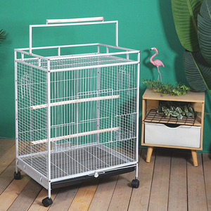 Duurzame Zware Ijzeren Papegaaienkooi Solide Dierenpatroon Klassieke Stijl Huis Vogelhuisje Voor Fokkerij Verpakt - Product Image 2