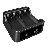 Baterai isi ulang untuk Xbox One, aksesori Dual 2600mAh untuk Xbox Series X S/Xbox One S X pengontrol USB pengisi daya baterai