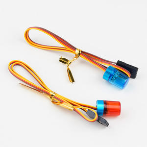 Luz de policía giratoria intermitente con luz LED disponible en stock para camión Tractor <span class=keywords><strong>Tamiya</strong></span> RC <span class=keywords><strong>1</strong></span>/14 - Product Image 1