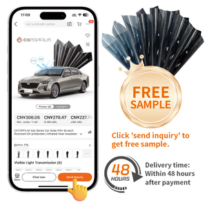 <span class=keywords><strong>Film</strong></span> pour vitres de voiture en céramique nano coloré, métallique, anti-éblouissement, <span class=keywords><strong>protection</strong></span> UV, isolation <span class=keywords><strong>thermique</strong></span> - Product Image 4