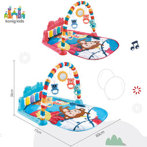 Alfombra de Juego para Bebés de Algodón Suave de 0 a 6 Meses, Centro de Actividades Musicales con Gimnasios y Funciones de Proyección - Product Image 2