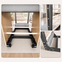 Baril d'escalade Pilates incurvé antidérapant en bois, surface ergonomique en arc pour un étirement sûr de la colonne vertébrale et un entraînement de renforcement du tronc