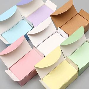 100 blocs de notes adhésives vierges à coins arrondis pour le bureau et l'étude, cartes de mots vierges, cartes de messages, essentiels de rentrée scolaire, blocs de mémo - Product Image 6