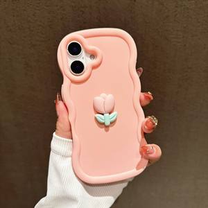 Fundas de teléfono 3D DIY Love Heart Wave para iPhone 15 Pro Max, funda para iPhone 17 16 13 14 11 12 Xs X XR 7 8 Plus SE <span class=keywords><strong>2020</strong></span> 2022, funda blanda - Product Image 6