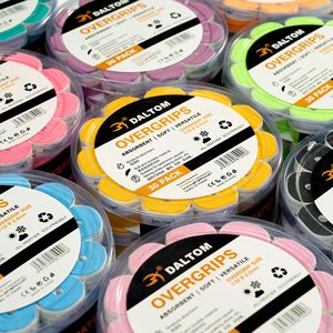 Bande adhésive pour poignée de raquette Dal Tom G6, absorbant la transpiration, antidérapante, pour le badminton, le tennis, le tennis de table, accessoires - Product Image 2