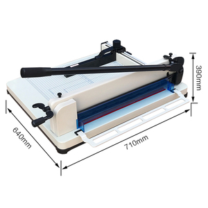 ZEQUAN 858 <span class=keywords><strong>A4</strong></span> nuovo tagliacarte manuale resistente adatto per ufficio taglio carta 400 fogli - Product Image 5