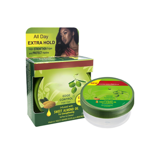 Pomada Orgánica <span class=keywords><strong>para</strong></span> Hombre de Fijación Fuerte, <span class=keywords><strong>para</strong></span> Cabello Rizado Vegano, con Aceite de Almendras Dulces, Cera <span class=keywords><strong>para</strong></span> Peinar Trenzas, Marca Privada OEM - Product Image 5
