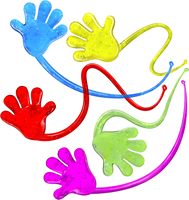 Mains collantes jouet fête Table faveurs pour enfants vacances Traditions cadeau de noël Bendy extrême Stretch Fidget Fun extensible mains collantes extensibles