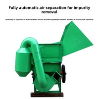 Décortiqueuse multifonctionnelle agricole pour riz, sorgho et soja, petite machine à décortiquer le riz à double rouleau, 220V, garantie 4 ans
