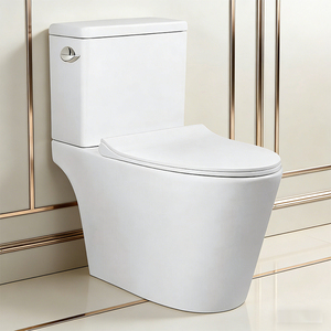 Excelente Inodoro de Pie con Descarga Lenta y Tapa, para Drenaje de Aguas Residuales de Tuberías Grandes, a un Precio Increíble - Product Image 4