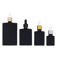 Emballage cosmétique de luxe Eric, flacon en verre à compte-gouttes pour huile essentielle, courbé, 5 ml, 15 ml, 30 ml, 50 ml