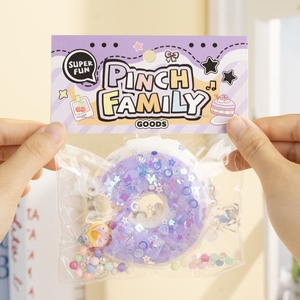 Jouets Squishy en TPR en forme de Donut pour Enfants, Faits Main, Anti-Stress, Sensoriels, à Remontée Lente, Nouveauté, Personnalisables (OTDM/OEM) - Product Image 2