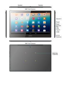 MTK8183 Wifi màn hình cảm ứng <span class=keywords><strong>Android</strong></span> 12 <span class=keywords><strong>Tablet</strong></span> <span class=keywords><strong>PC</strong></span> New Arrival 15.6 "hiển thị 1920x1080 2.0Ghz kinh doanh OEM USB Loại C 64GB MTK DC - Product Image 6