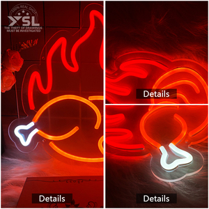 BBQ Neon Sign LED Neon Light, multi-color <b>wall</b> decor, plug powered, static display, ideal for bar decoration. - Product Image 4