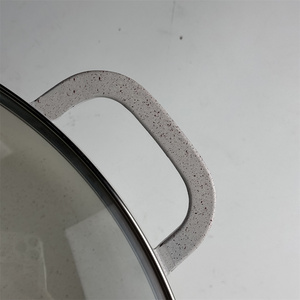 Panela de Sopa Antiaderente de Alumínio 44cm, Panela de Caldo de Cerâmica e Aço Inoxidável - Product Image 4