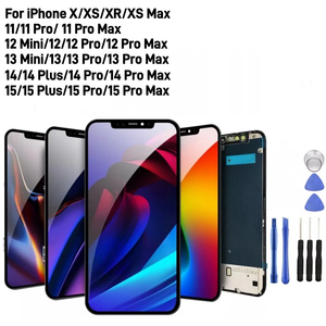 Cho <span class=keywords><strong>iPhone</strong></span> X XR Max 11 12 13 14 15 16 Mini Pro Max OLED <span class=keywords><strong>LCD</strong></span> Màn Hình Cảm Ứng Digitizer Lắp Ráp Rất Nhiều - Product Image 2