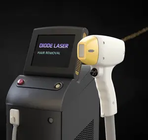 2022 Neu All Skin Color Haaren tfernung Dreifach wellenlänge Ice Platinum 755nm 1064nm 808nm Diodenlaser Haaren tfernungs maschine