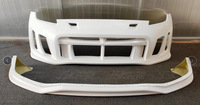 Pare-chocs avant en fibre de verre de style VRS ARISING II avec lèvre pour Nissan 370Z Z34 2009-2015