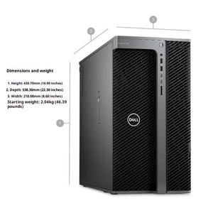 Workstation <span class=keywords><strong>Dell</strong></span> <span class=keywords><strong>Precision</strong></span> T7960 Tower a <span class=keywords><strong>Prezzo</strong></span> Conveniente, Host per Deep Learning e Modello di Ragionamento, Xeon W7-3455/16G RAM/512G SSD/RTX5060-8G - Product Image 5